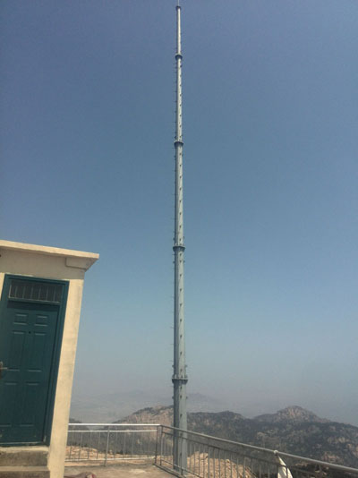 山東泰安單管成人蜜桃视频在线看安裝案例