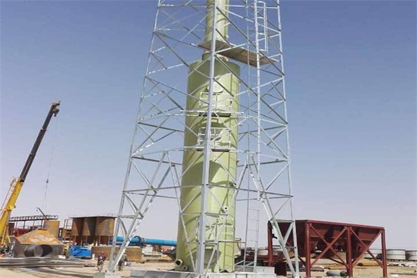 煙囪塔架的重量如何計算？